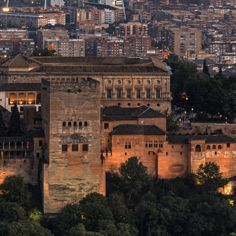 Miradores de la Alhambra al atardecer