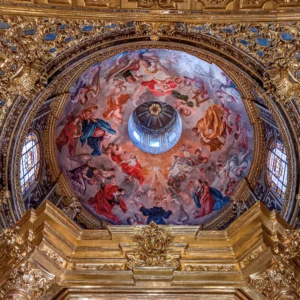 cúpula camarín basílica san Juan de Dios